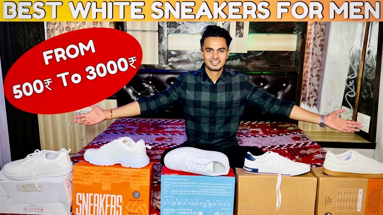 Men's white sneaker shoes: Top picks under 3000 - Times of India (October,  2023)