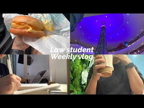 Vlog 01 | Law student weekly vlog | ประกาศผลสอบเนติขาสุดท้าย , ทำอาหารเย็น , productive day