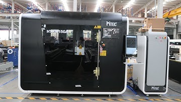 Fiber Laser Cutting Machine HTF-3015GA With Whole Cover