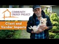 Community Energy Project: Client and Vendor Impacts