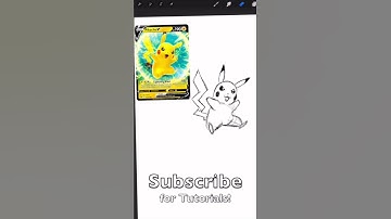 Draw Pikachu Lightning Blast