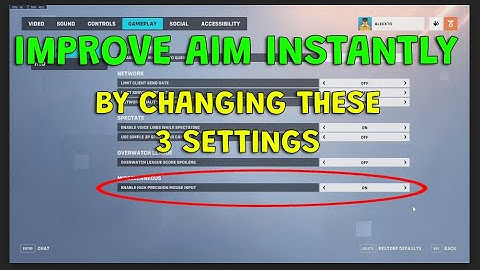 FIX YOUR AIM in Overwatch 2 (Best Mouse & Keyboard Settings)