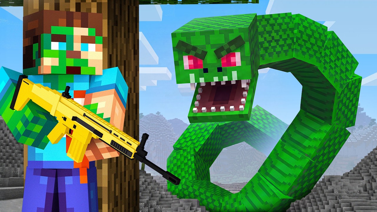 Every Gun vs Custom BOSSES in Minecraft