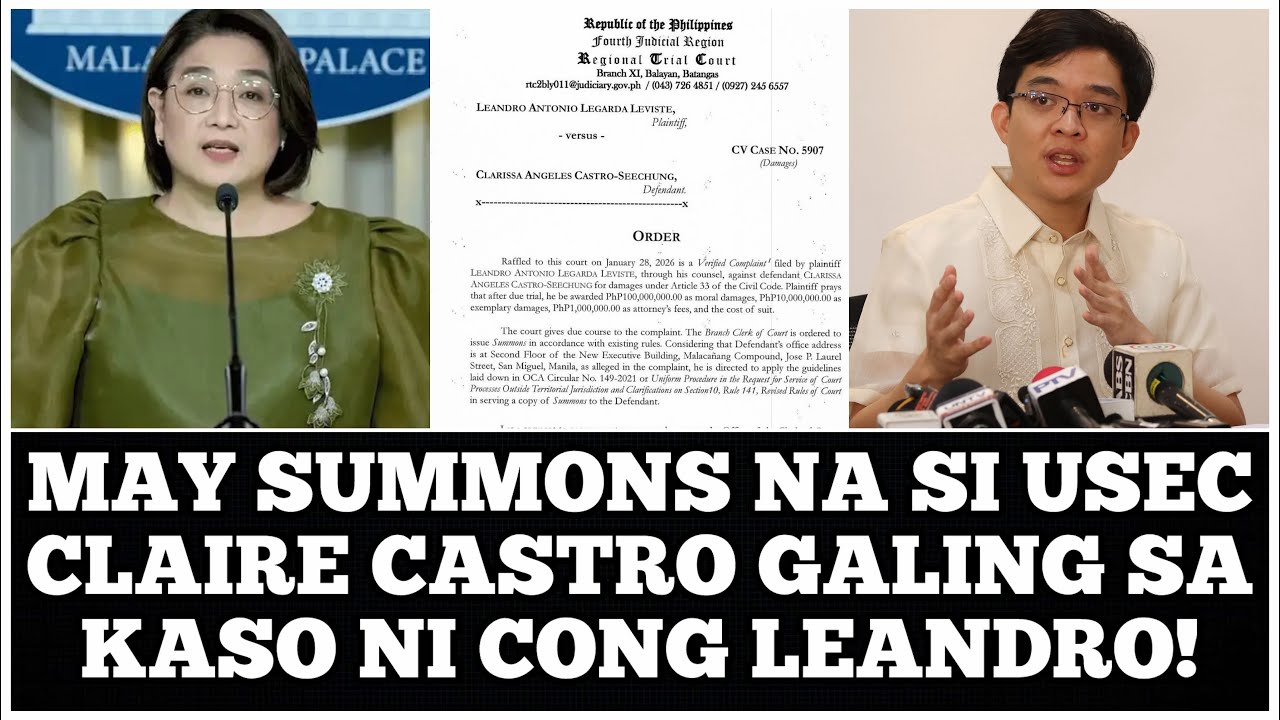Kent Garcia is live! Hala! Usec Claire Castro makukulong na? May summon na galing kay Leandro!