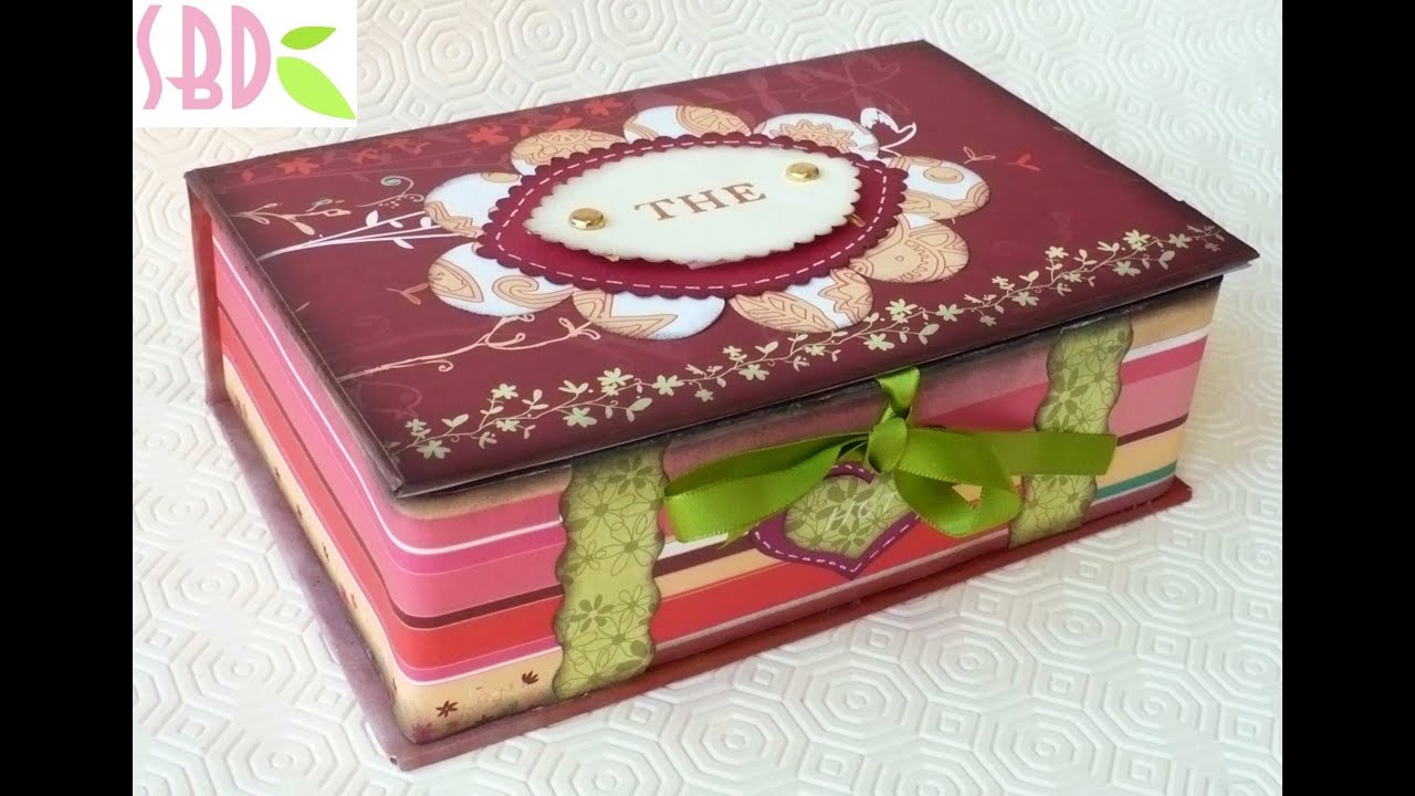 Scatola porta bustine da Tè - Tea bags holder Box