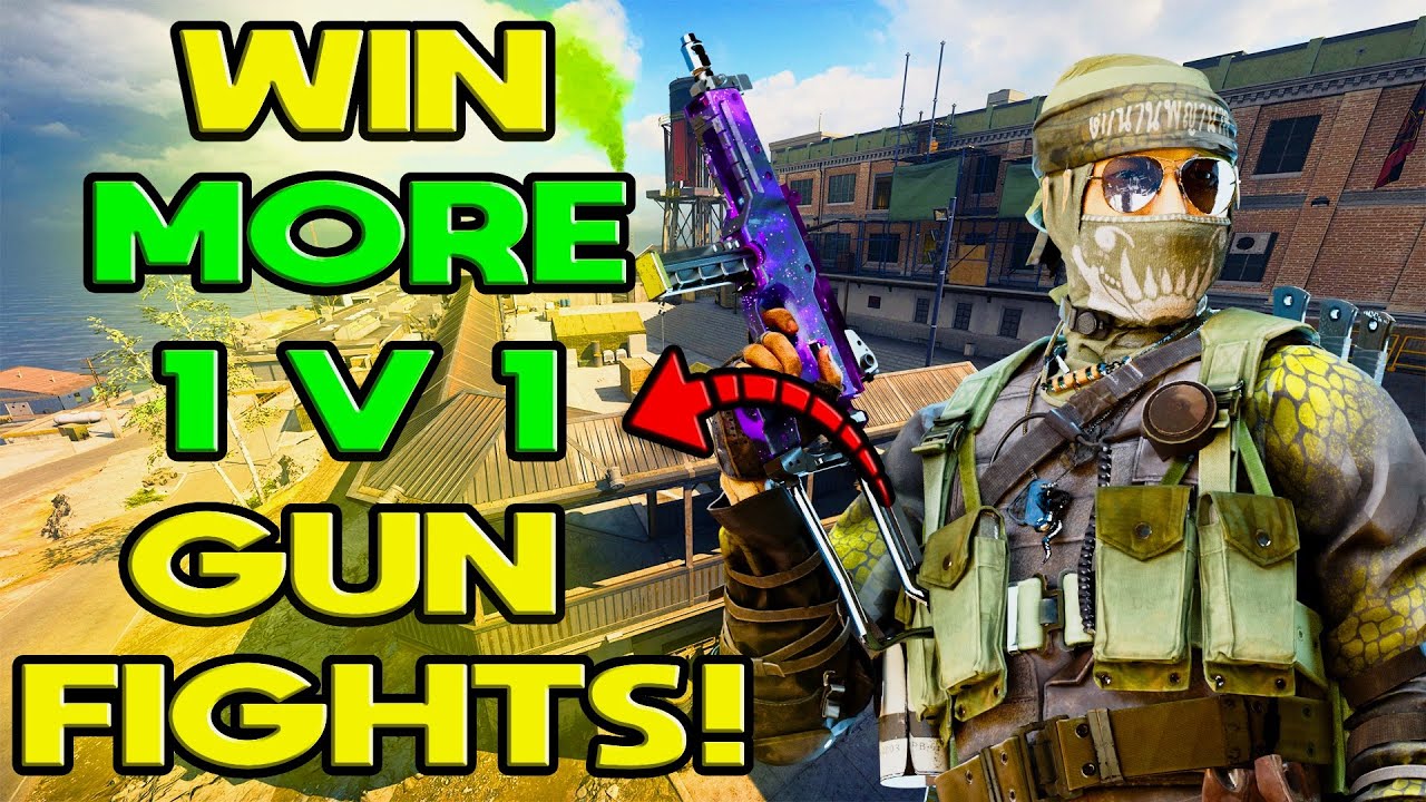 How To Win 1 V 1 Gun Fights in Warzone! Win More Gun Fights & Get more