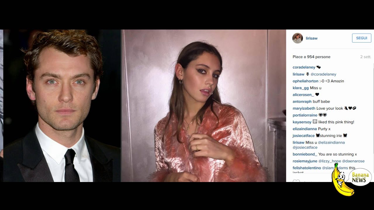 The daughter of Jude Law model in 15 years, Iris is beautiful like Dad