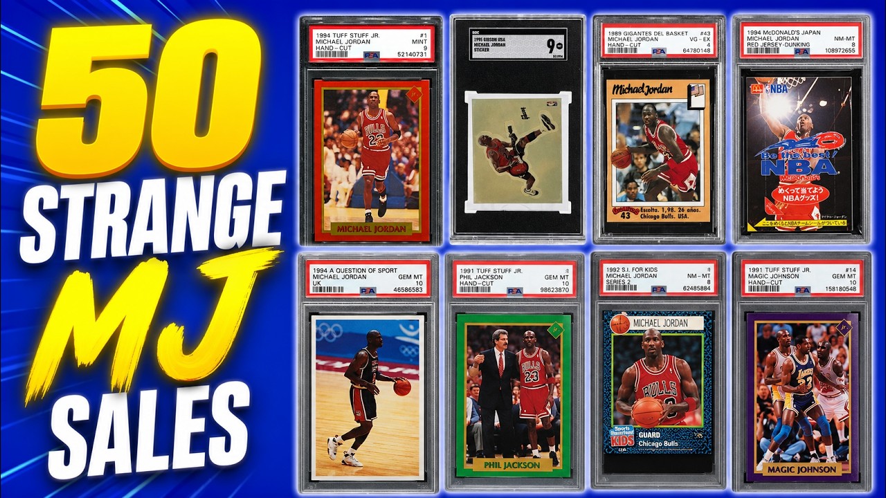 マイケル・ジョーダン コレクターズピンセット 50 Strange Michael Jordan Sales From Last Week 🤯 Have You Seen #1