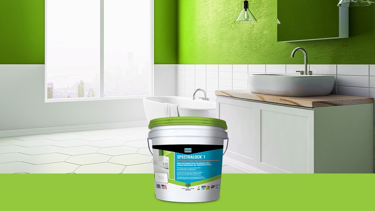Just Use 1: SPECTRALOCK 1 Premixed Grout With Epoxy Performance