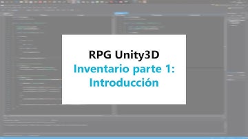 RPG Unity3d: Cómo hacer un inventario parte 1