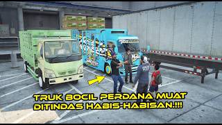 Truk Bocil Perdana Muat,, Ketemu Musuh Bebuyutan