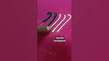 aari work tips for beginners/#shorts #aariwingsworld #aariwork#aariclass #aari #embroidery #aaritips