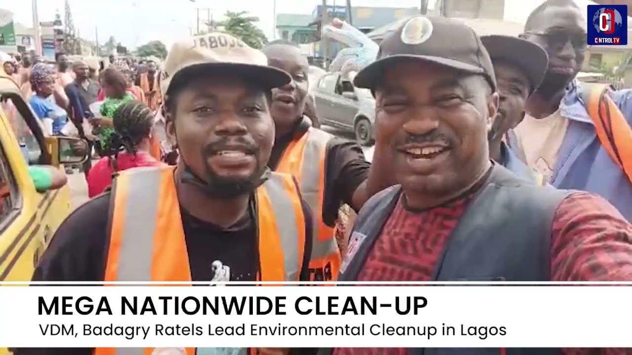 Организации VDM и Badagry Ratels возглавили работы по очистке окружающей среды в Лагосе.