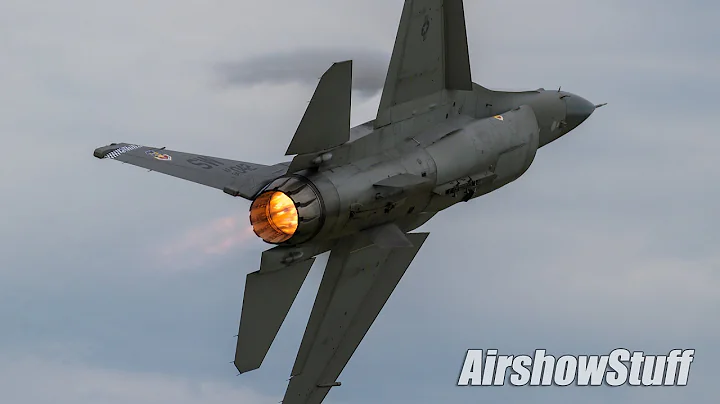 F-16 Fighting Falcon Mini-Demo - EAA AirVenture Oshkosh 2016