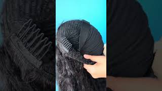 Half wig is popular