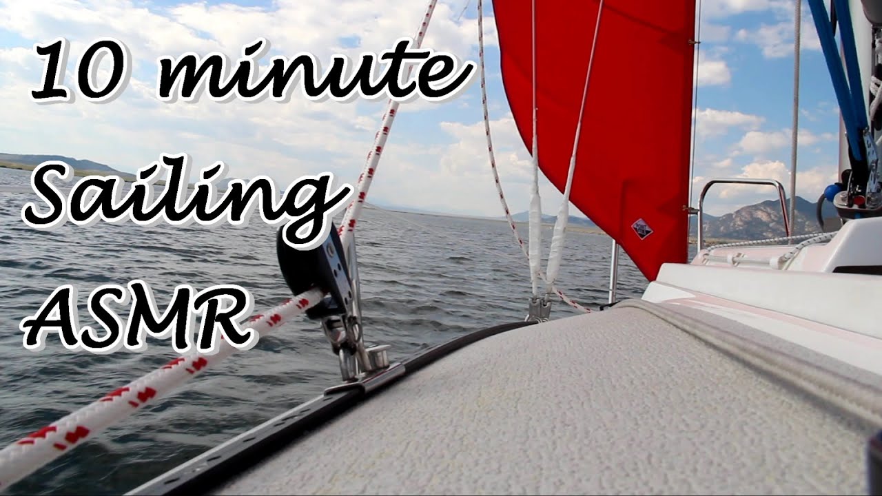 Sailing ASMR on a Precision 18 sailboat (10+ minutes)