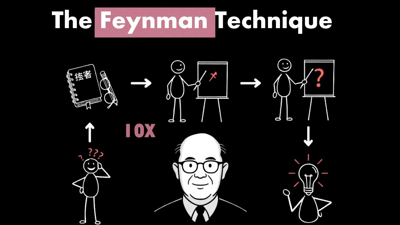 How to learn anything 10x faster with the Feynman technique