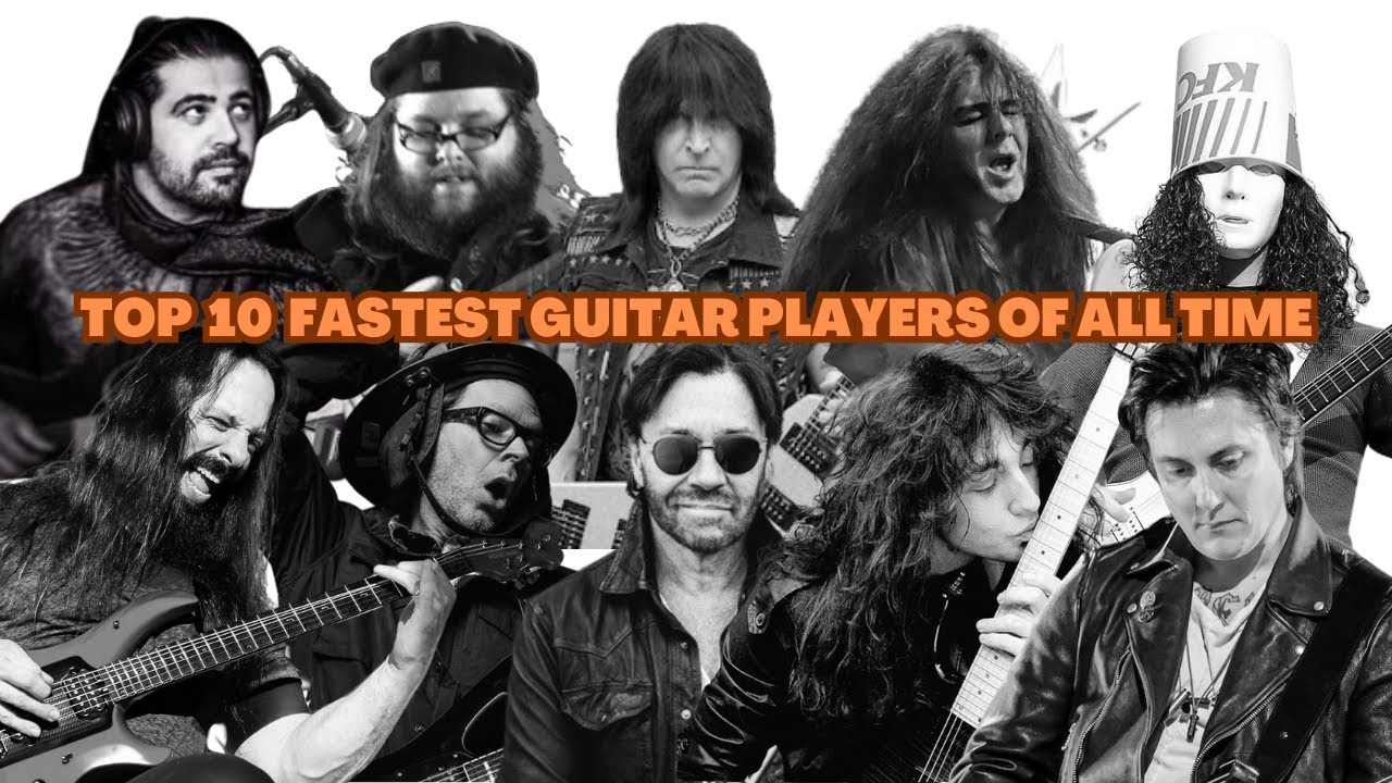 Top 10 Fastest Guitar Players of All Time | Insane Speed and Precision!