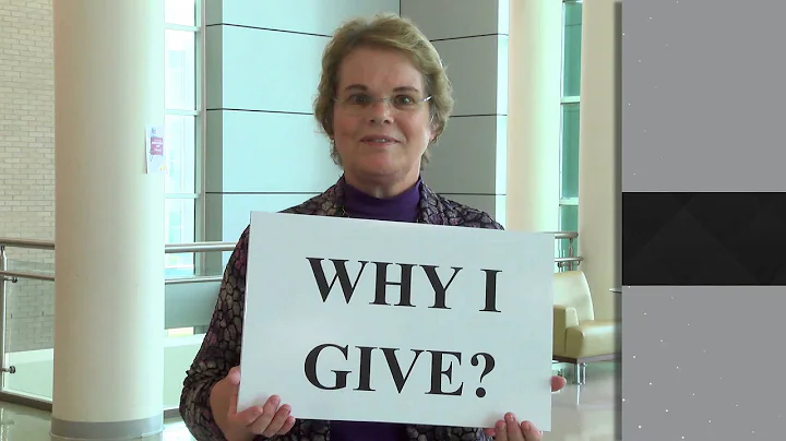 Why I Give? with Martha Oburn