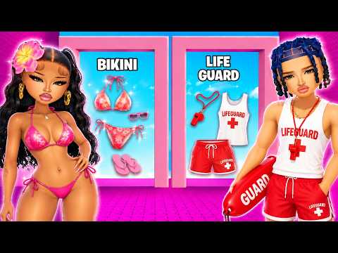 BOYS VS GIRLS SUMMER WOULD YOU RATHER TOWER! (Roblox)