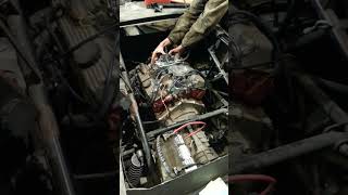 Chevy 350 on a Porsche 944 transaxle in a Lamborghini Countach kit car