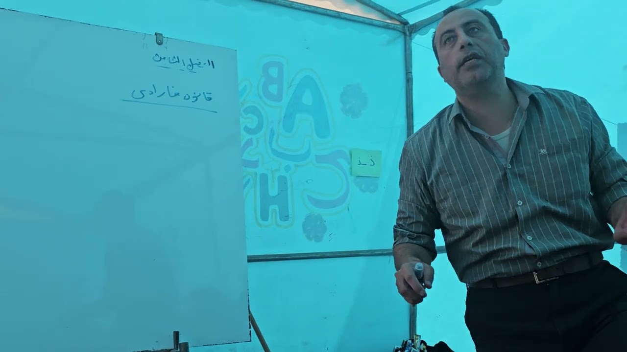 اللقاء الرابع عشر الجزء الثاني التدفق المغناطيسي توجيهي فيزياء 2006