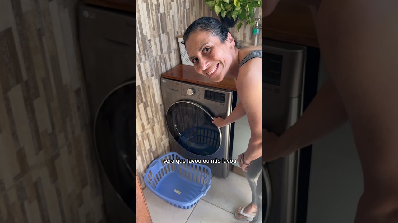 Ser&aacute; que lava e seca limpa mesmo? #casa