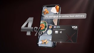 Dbs Visa Debit Card Get Up To 4% Cashback Every Day, Everywhere