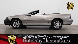 Athlete Statistics 2001 Chevrolet Camaro Convertible - Gateway Classic Cars of Atlanta #713