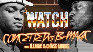 WATCH: CONCEITED vs B-MAGIC with ILLMAC, CHASE and BOBBY BUCHER