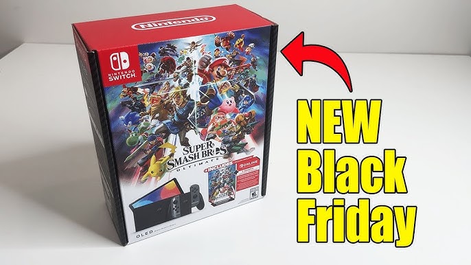 Finally Has the Black Friday Super Smash Bros. OLED Bundle