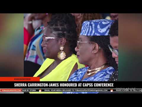 SHERRA CARRINGTON JAMES HONOURED AT CAPSS CONFERENCE