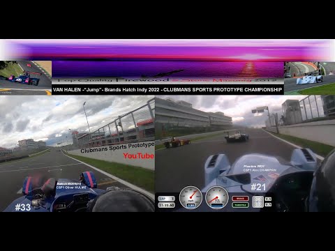 Van Halen - Jump - Brands Hatch Indy - 2022 CSP Championship - 432 Hz music - Clubmans