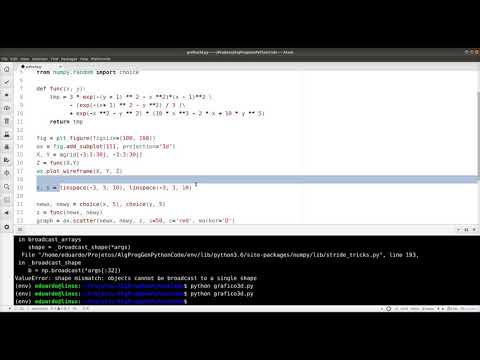 Grafico animado e interativo com Python