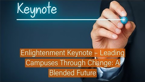 Enlightenment Keynote - Bronx EdTech Showcase, 2022