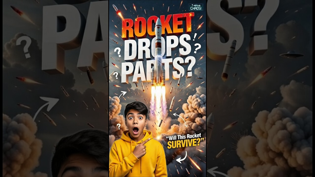 Why Rockets Drop Stages During Launch!😱
