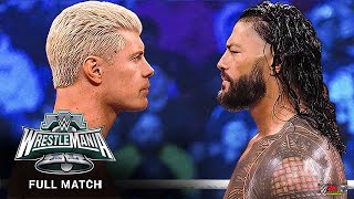 Roman Reigns vs. Cody Rhodes: WrestleMania XL Sunday - Extreme Rules Match