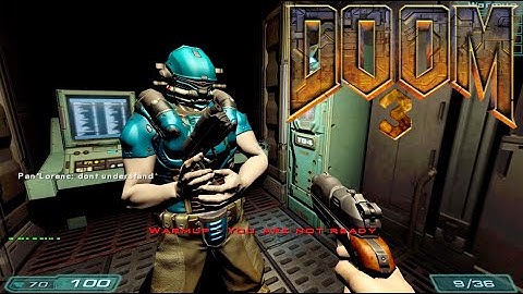 DOOM 3 (PC) 2022 Multplayer on Frag Chamber