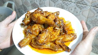 Gabisa Berhenti Makan ! Resep Ayam Goreng Mentega. 