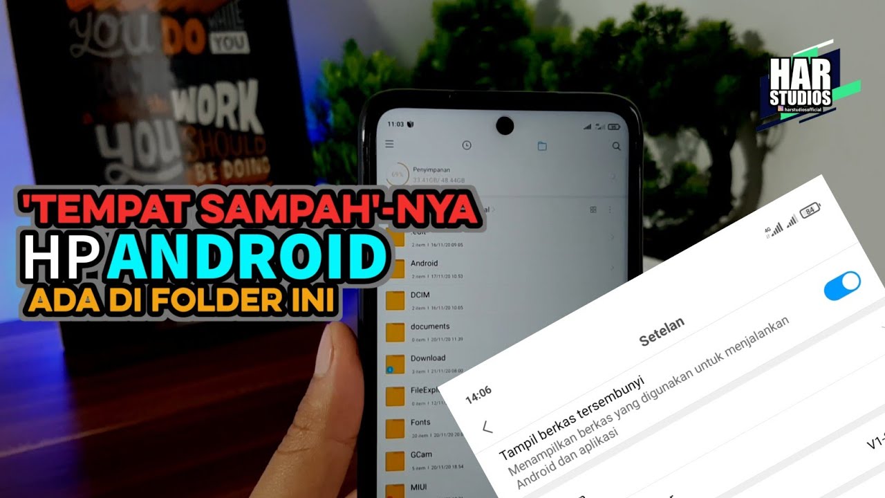'TEMPAT SAMPAH'-nya Hp Android Ada di Folder Ini. Hapus Sampah File Menyeluruh