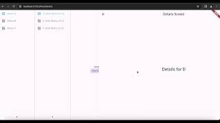 Hierarchical Nested Routing Using GoRouter