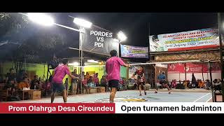 badmiton kampung || turnamen badminton . #badminton #bulutangkis #badmintonkampung