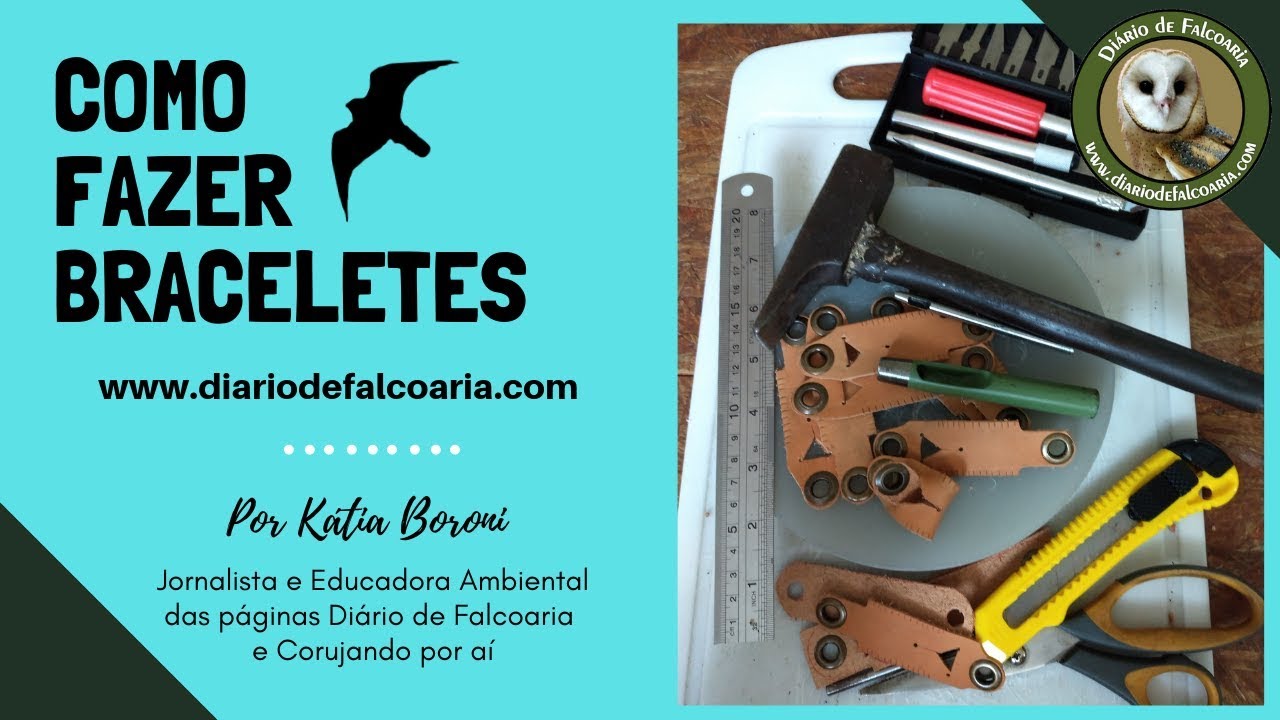 Como fazer braceletes para corujas e aves de rapina