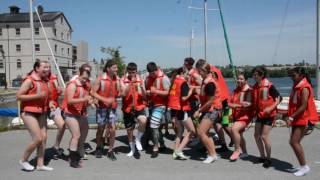 Runningman at HMCS Ontario