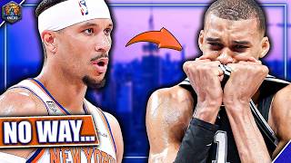 Knicks star CALLS OUT Victor Wembanyama...