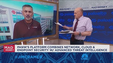 Palo Alto Networks CEO Nikesh Arora goes one-on-one with Jim Cramer