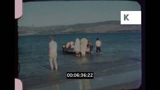 1960s Tangier, Morocco, Beach Holiday, Travelogue, Home Movies, 8mm