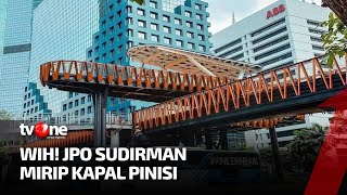Keren, Yuk Lirik Keindahan JPO Pinisi Jakarta | Kabar Petang tvOne