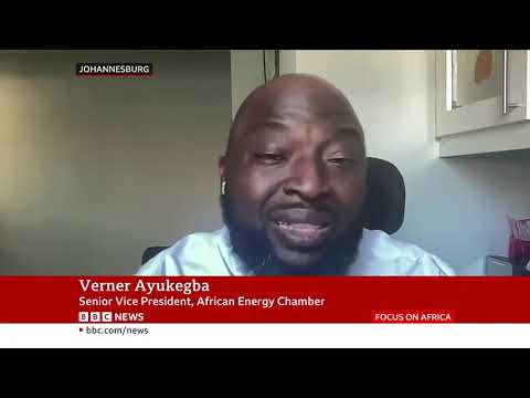 Verner Ayukegba on the Nigeria - Morocco gas pipeline.