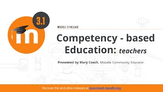 CBE for Teachers in  Moodle 3.1